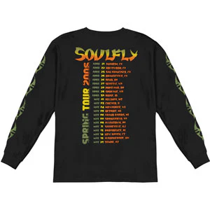 Soulfly Spring Tour 2006 Info Anaheim - Tempe Long Sleeve - Image 2