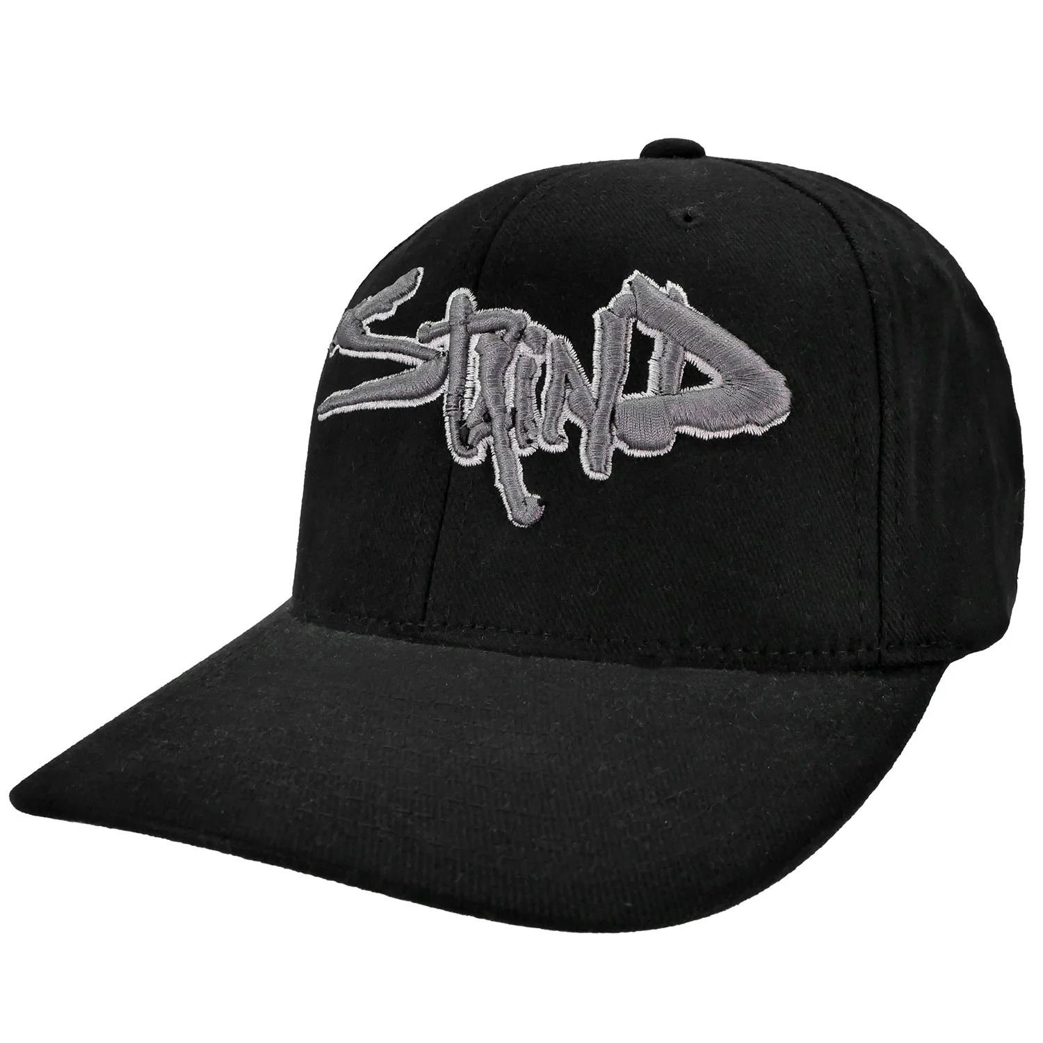 Staind Raised Logo Fitted:size: s-m Baseball Cap