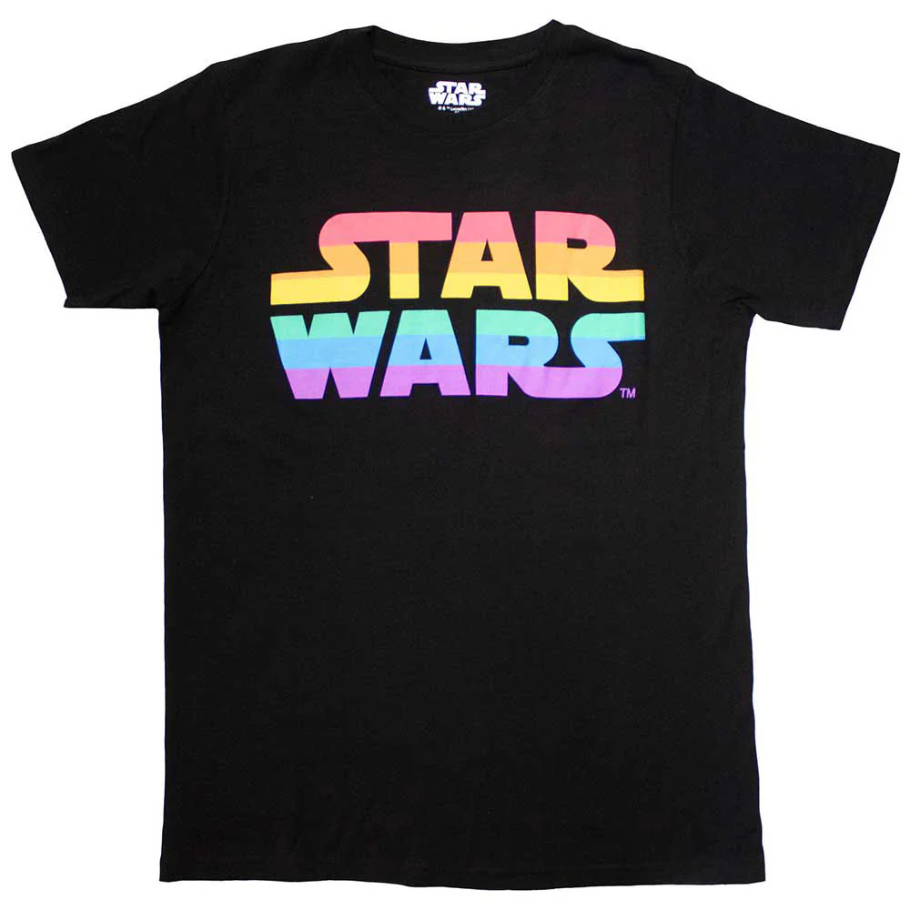 Star Wars Rainbow Logo T-shirt