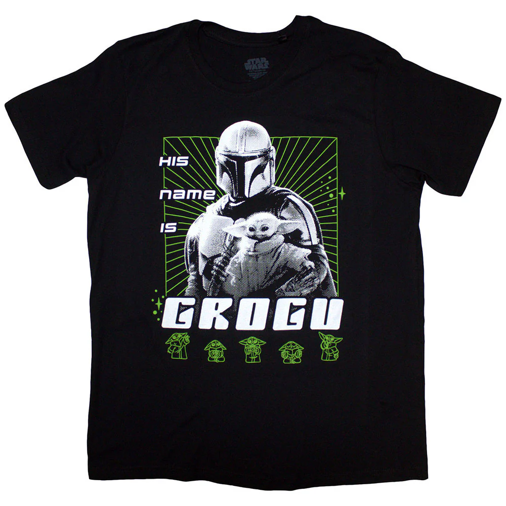 Star Wars The Mandalorian His Name Is Grogu T-shirt