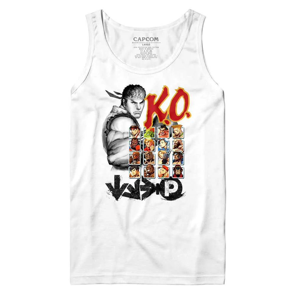 Street Fighter Ko2 Mens Tank