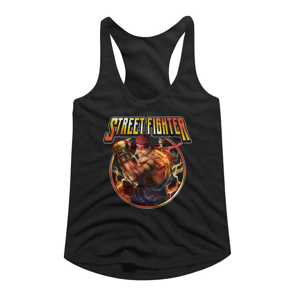 Street Fighter Street Fighter Lightning Ryu Junior Top