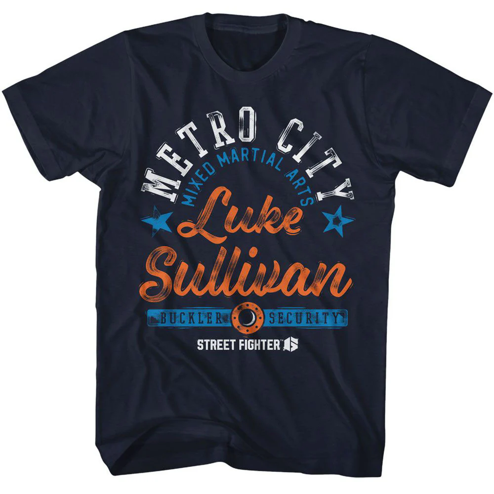 Street Fighter Street Fighter Metro City Mma T-shirt