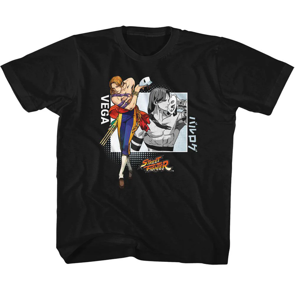 Street Fighter Street Fighter Vega Youth T-shirt