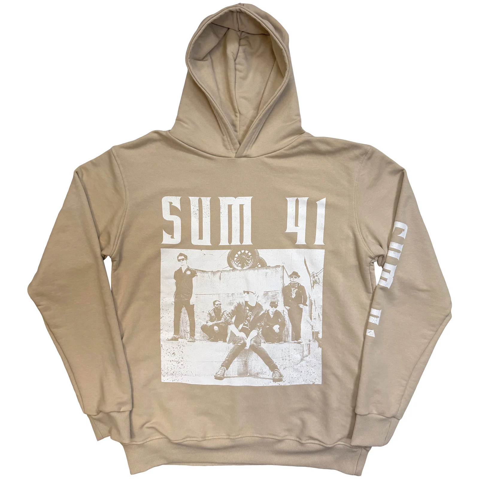 Sum 41 Band Photo Hooded Sweatshirt