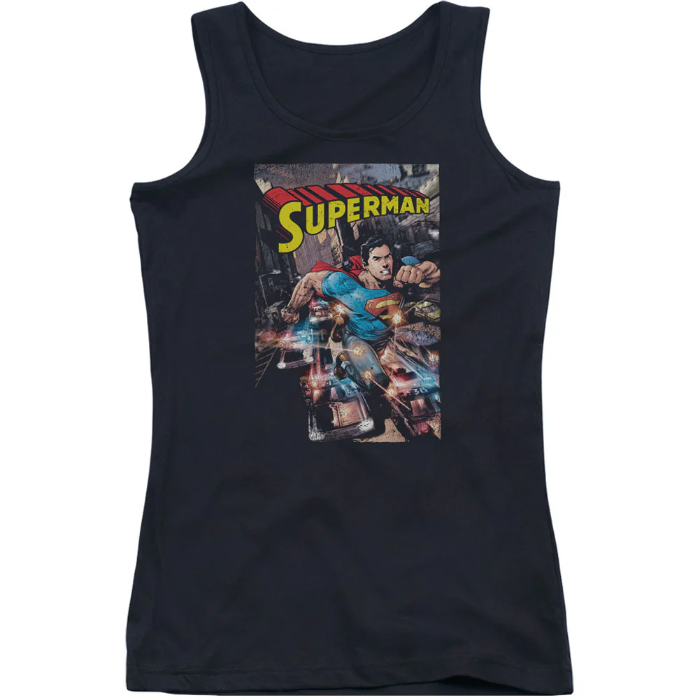 Superman Action One Womens Tank