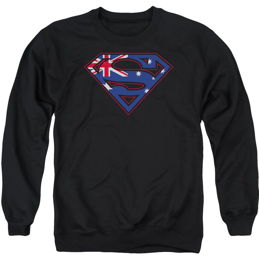 Superman Australian Shield Adult Sweatshirt