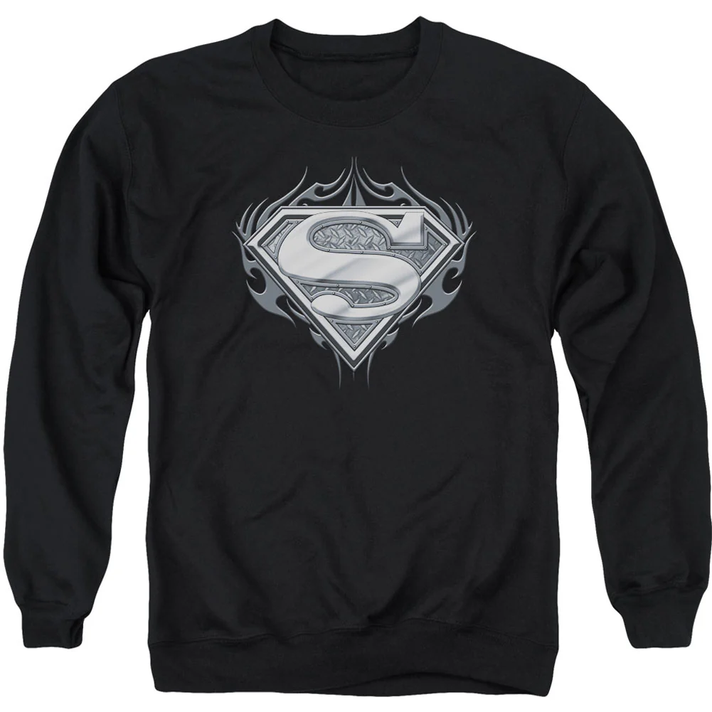 Superman Biker Metal Adult Sweatshirt