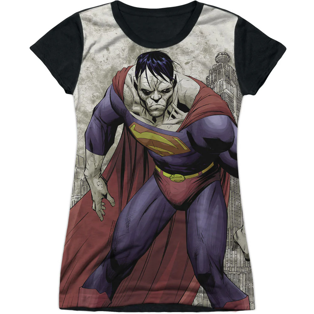 Superman Bizarro Sub Sublimation Junior Top