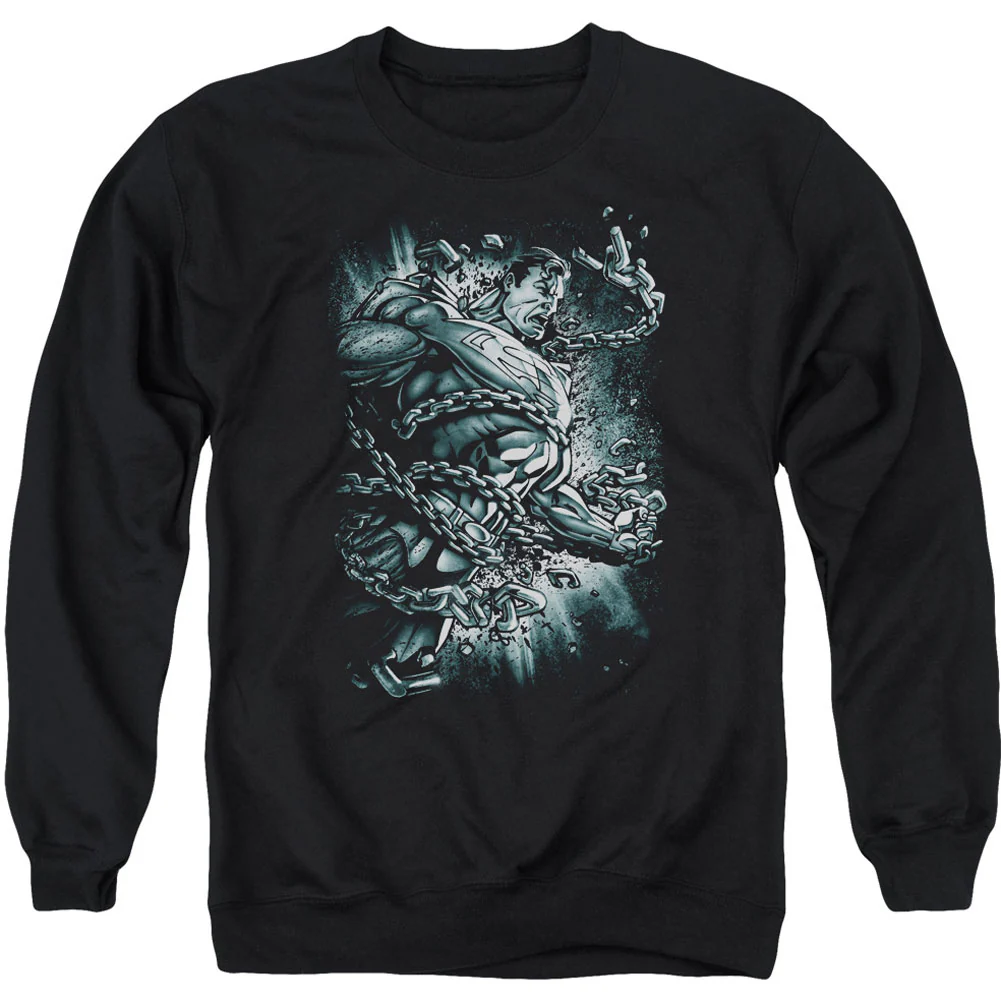 Superman Break Free Adult Sweatshirt