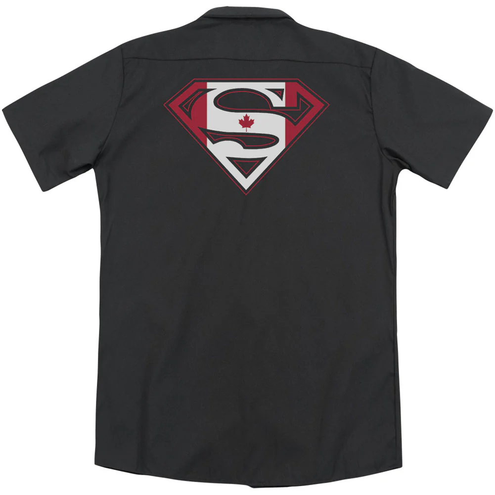Superman Canadian Shield (Back Print) Workshirt - Image 2