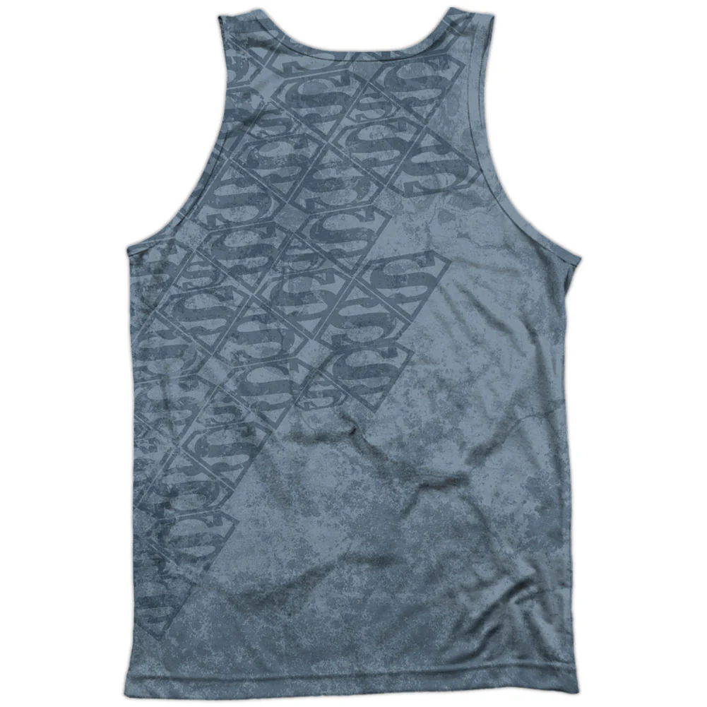 Superman Drip And Repeat 100% Poly Mens Tank - Image 2