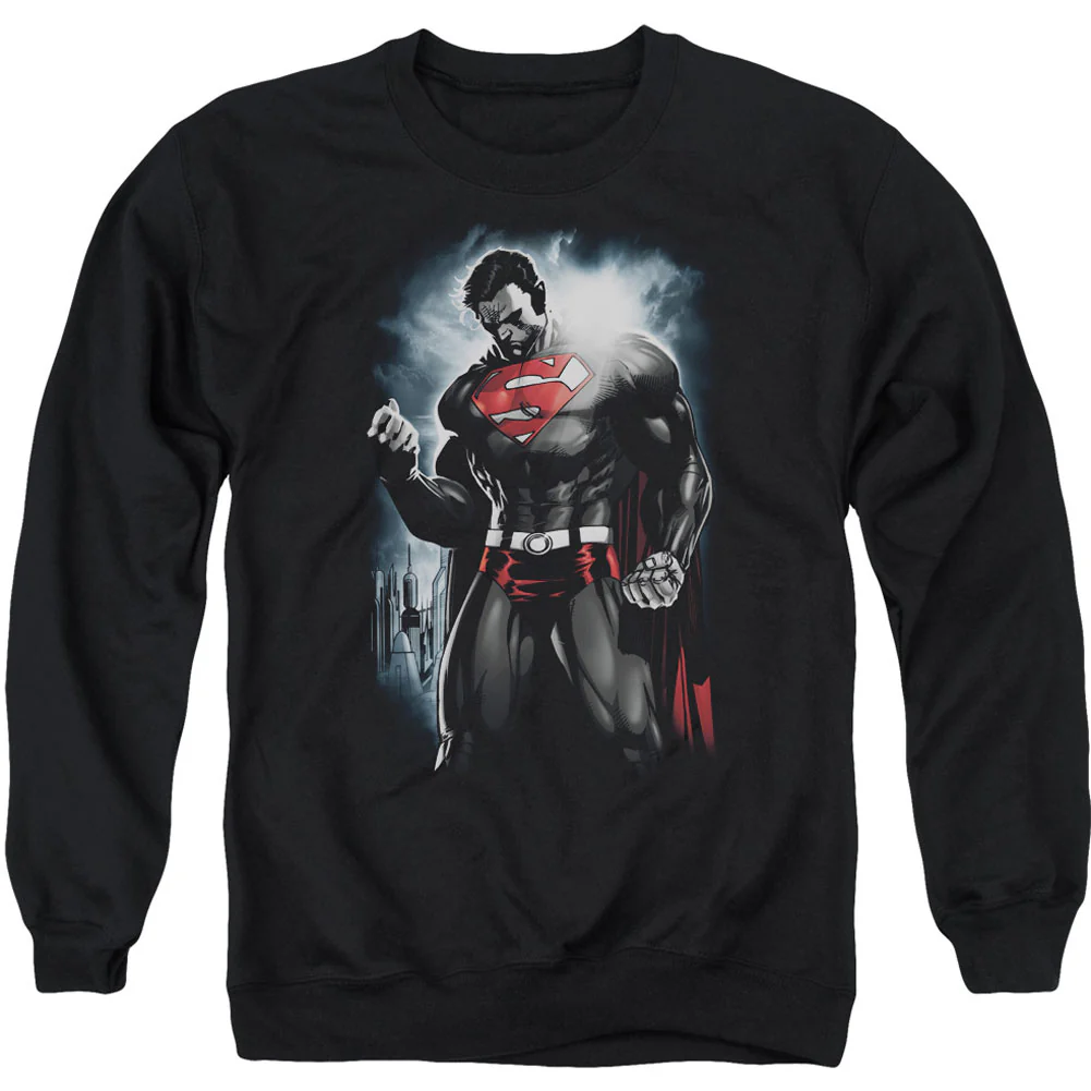 Superman Light Of The Sun Adult Sweatshirt