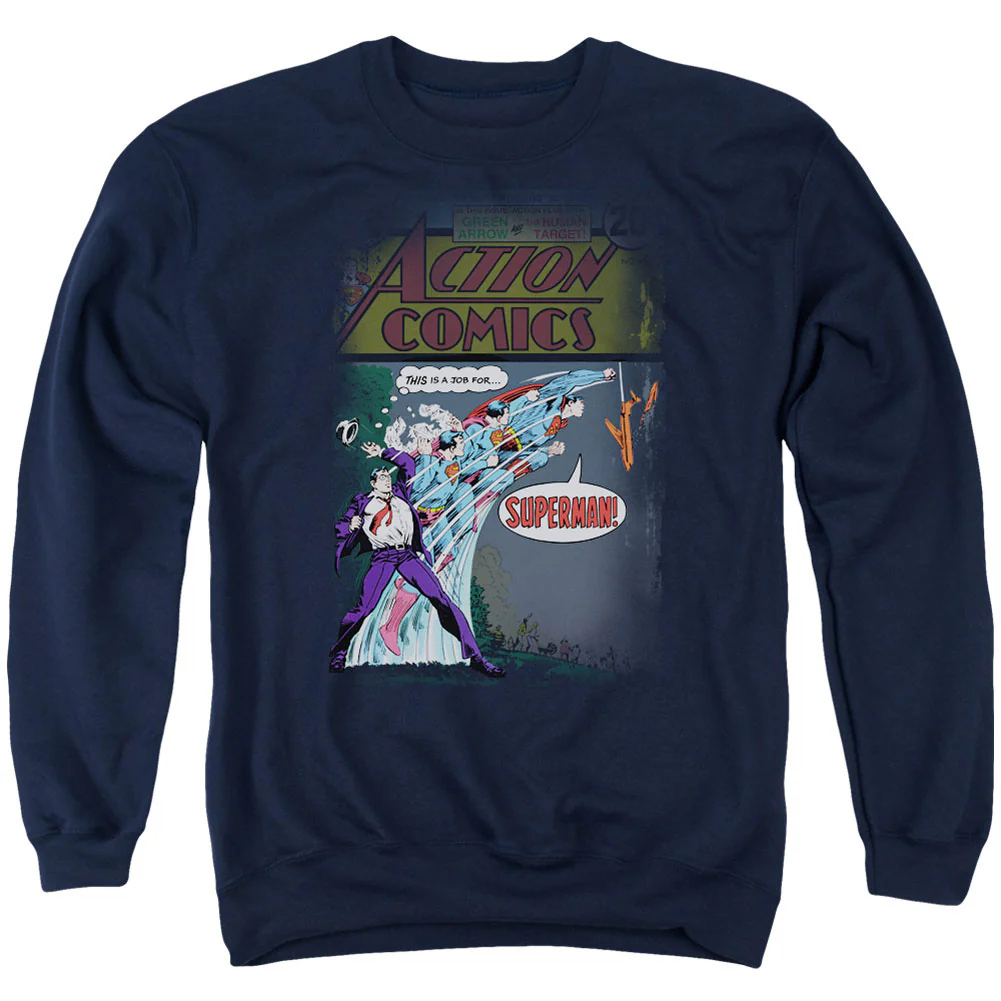 Superman Quick Change Adult Sweatshirt