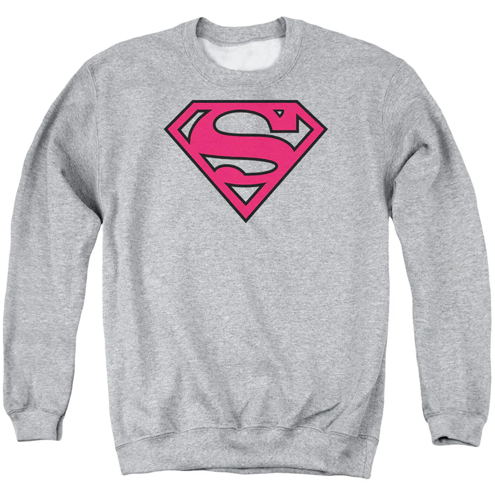 Superman Red &amp; Black Shield Adult Sweatshirt