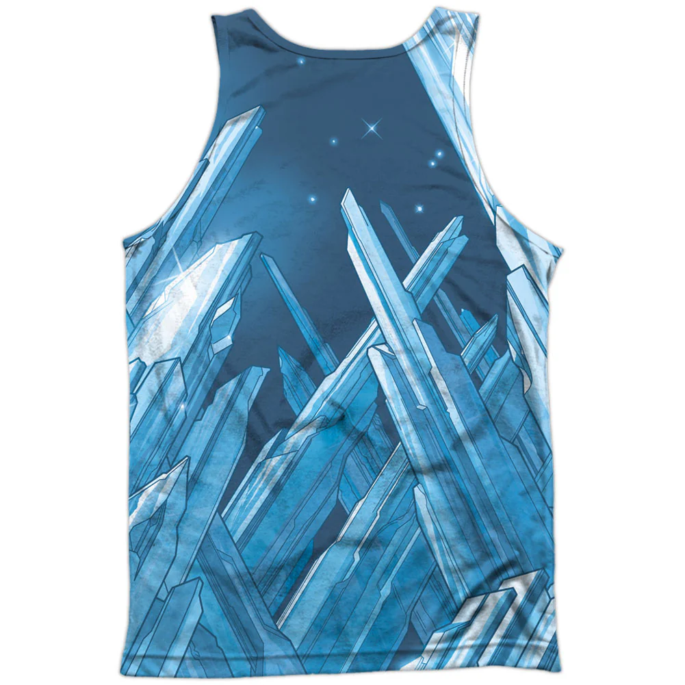 Superman Solitude 100% Poly Mens Tank - Image 2