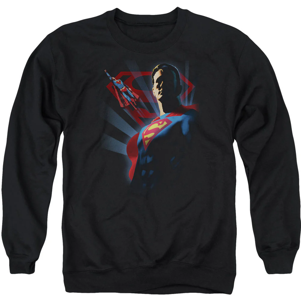 Superman Super Deco Adult Sweatshirt