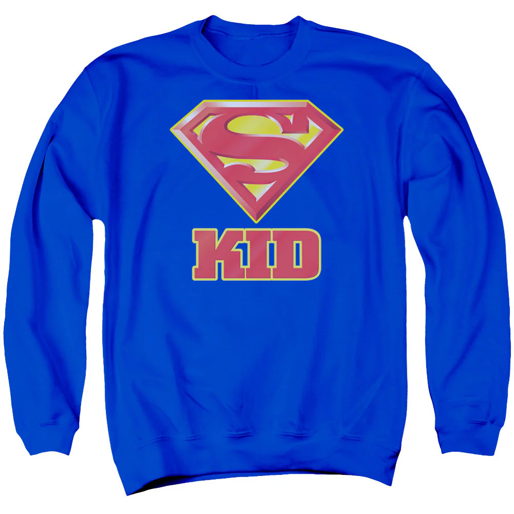 Superman Super Kid Adult Sweatshirt