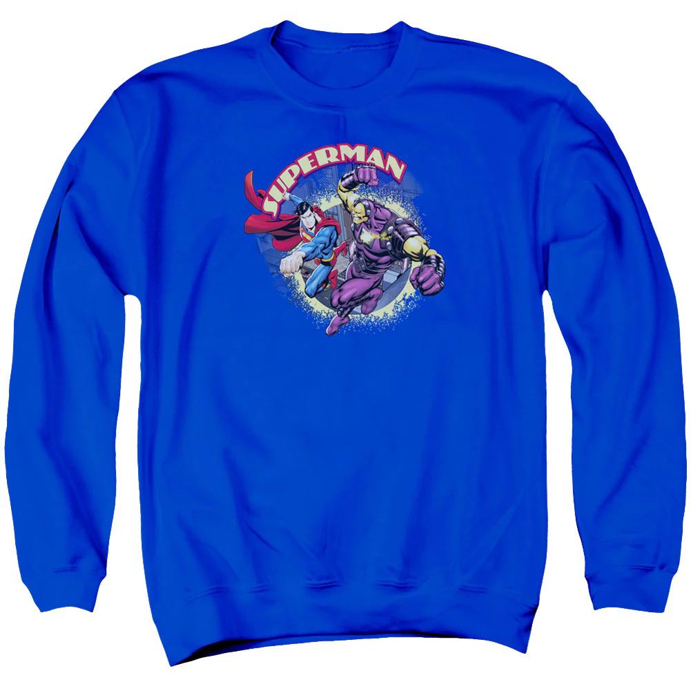 Superman Superman Vs Mongol Adult Sweatshirt