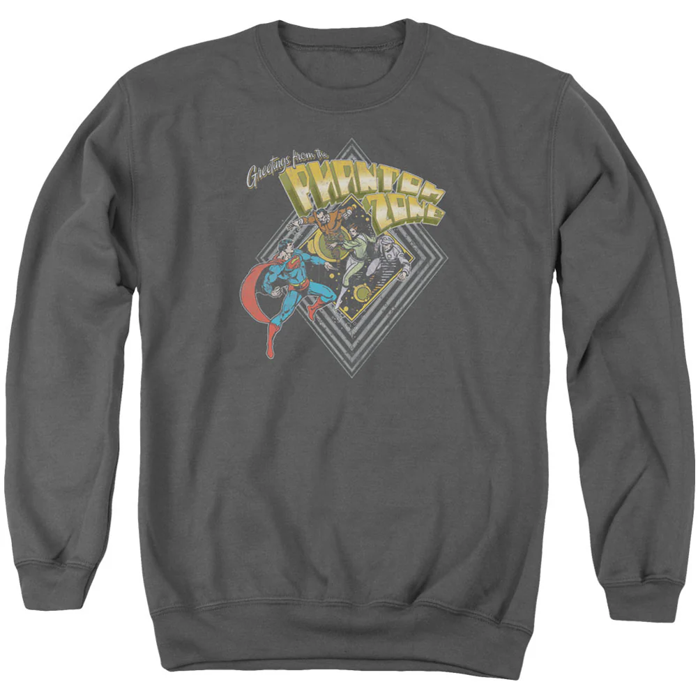 Superman Zod Greetings Adult Sweatshirt