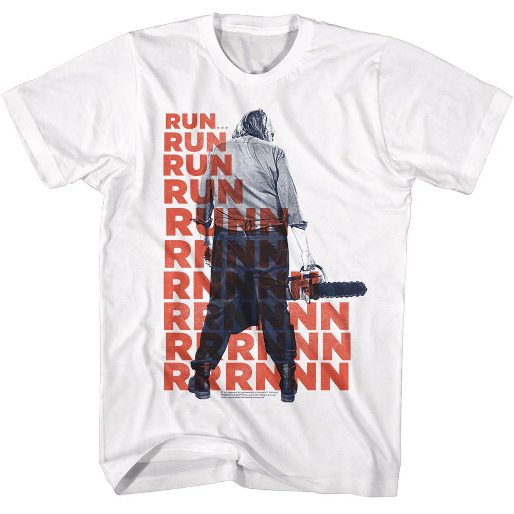 Texas Chainsaw Massacre Texas Chainsaw Runrunrunrun T-shirt