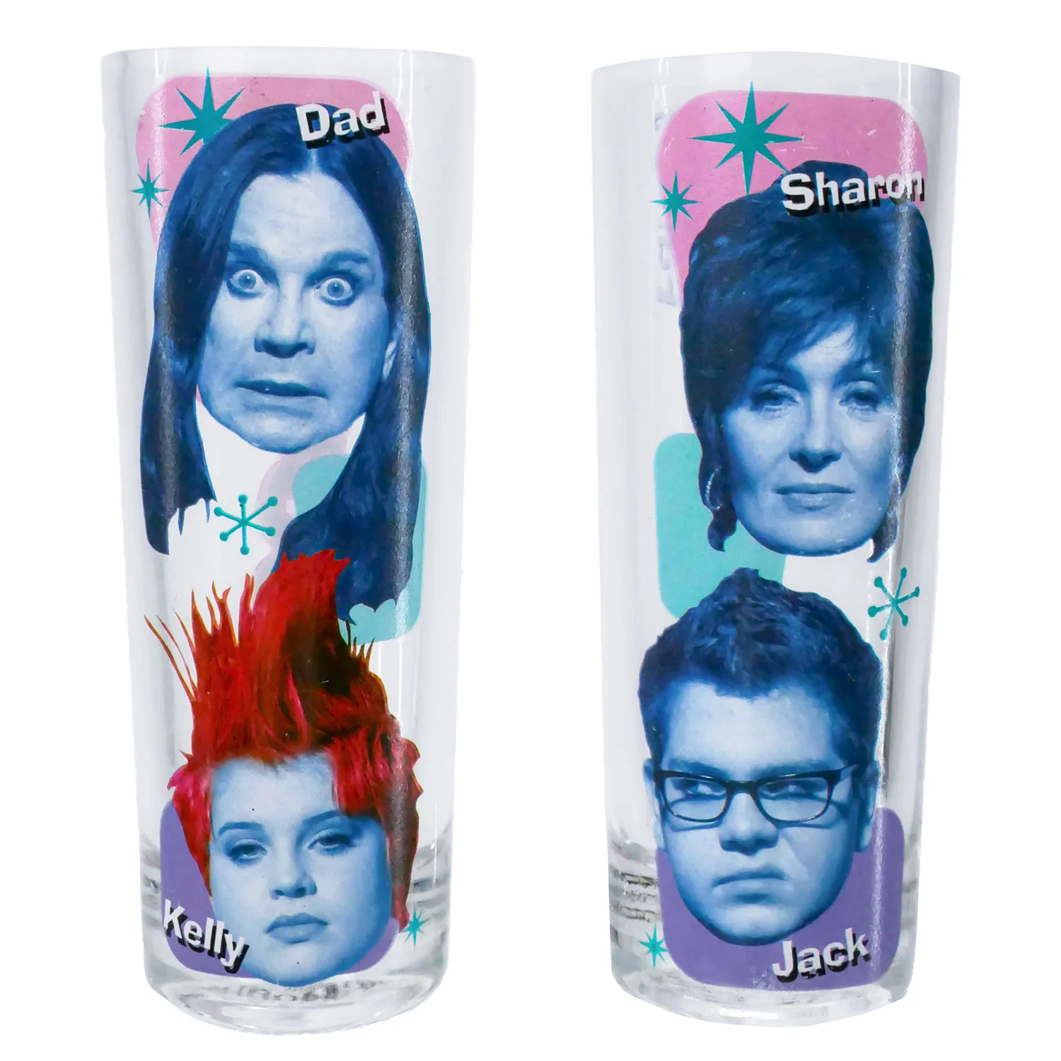 The Osbourne Family Dad Sharon Jack Kelly/Logo Shooter Set - Image 2