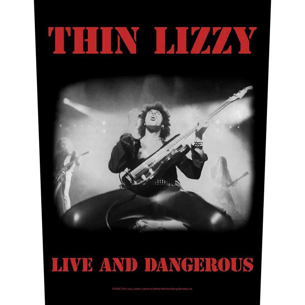 Thin Lizzy Live & Dangerous Back Patch