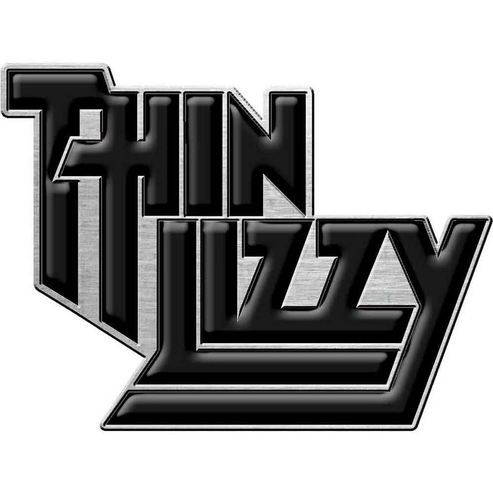 Thin Lizzy Logo 1 Pewter Pin Badge