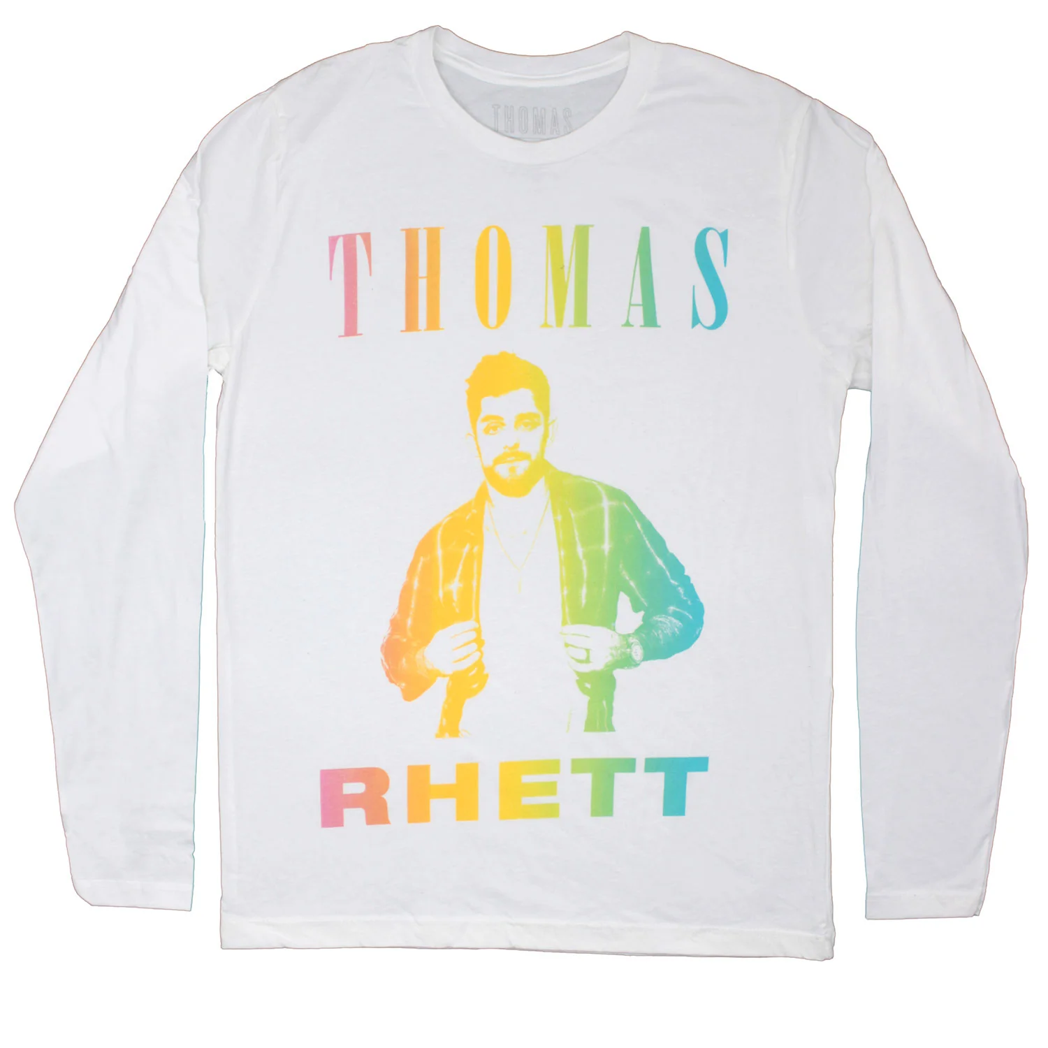 Thomas Rhett Gradient Long Sleeve Tee Long Sleeve