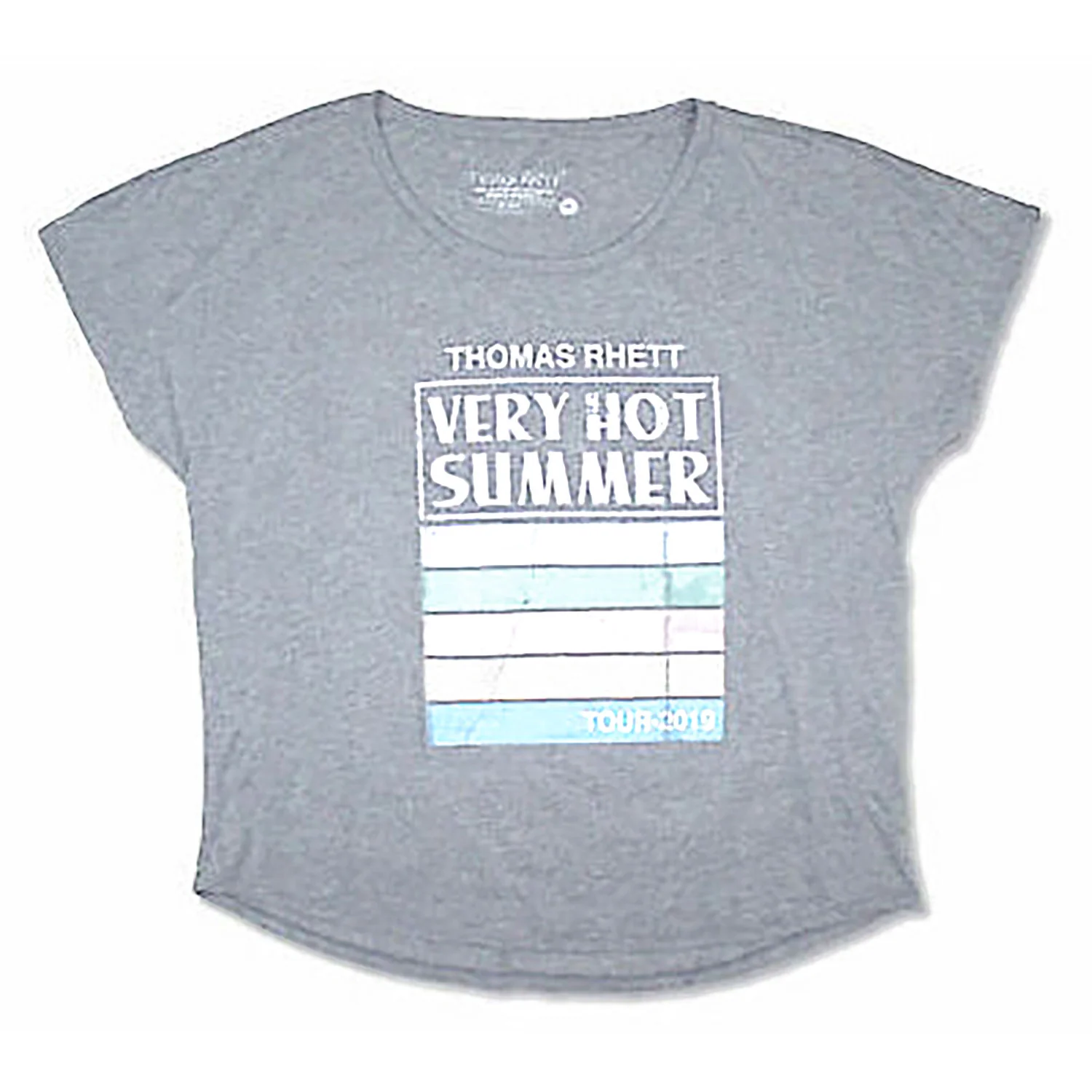 Thomas Rhett Vhs Logo Girls Dolman Junior Top