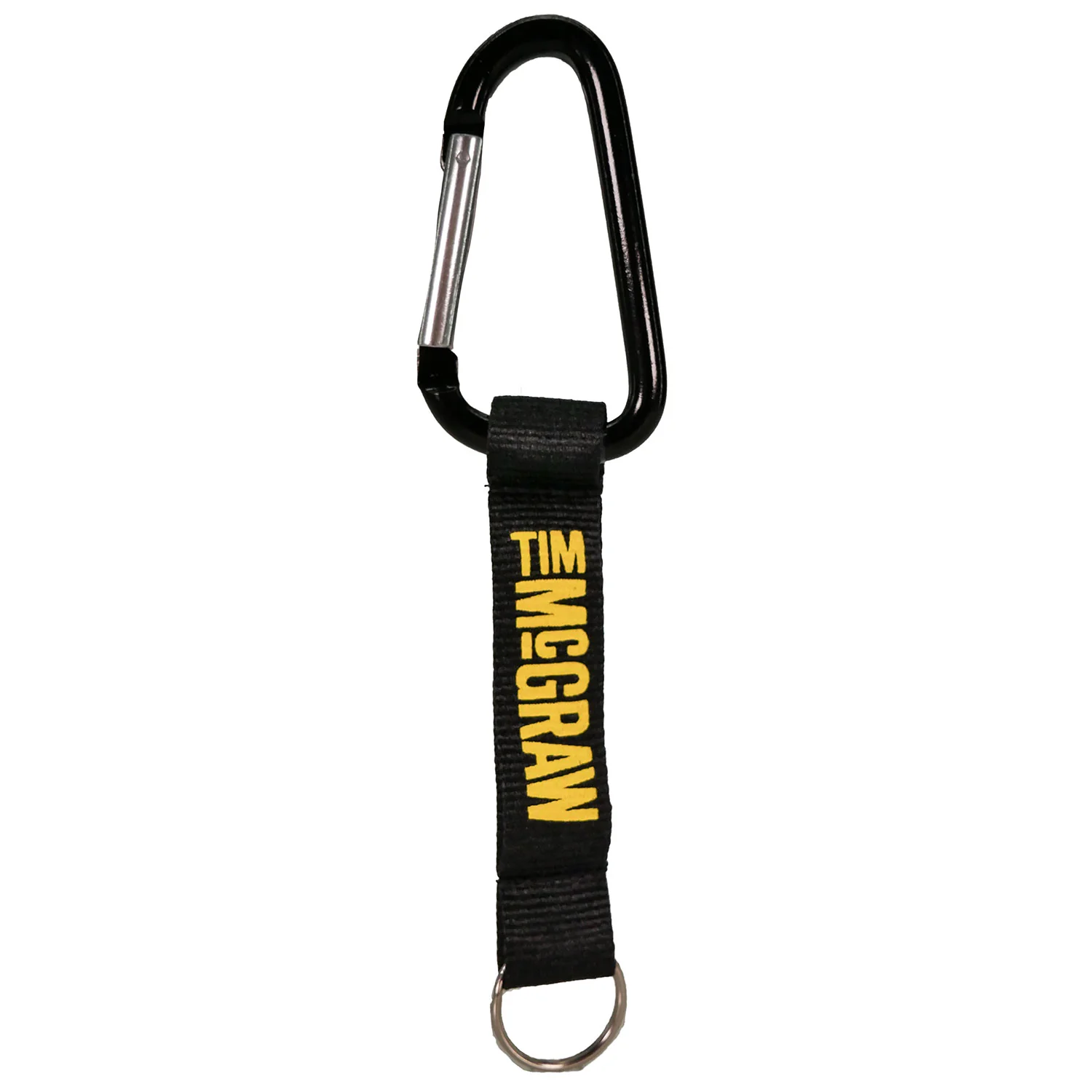 Tim Mcgraw Logo On Carabiner Metal Key Chain