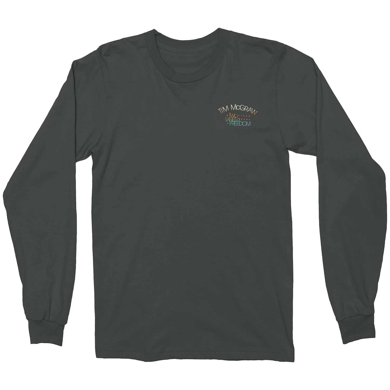 Tim Mcgraw Two Lanes Of Freedom 2013 Tour Long Sleeve