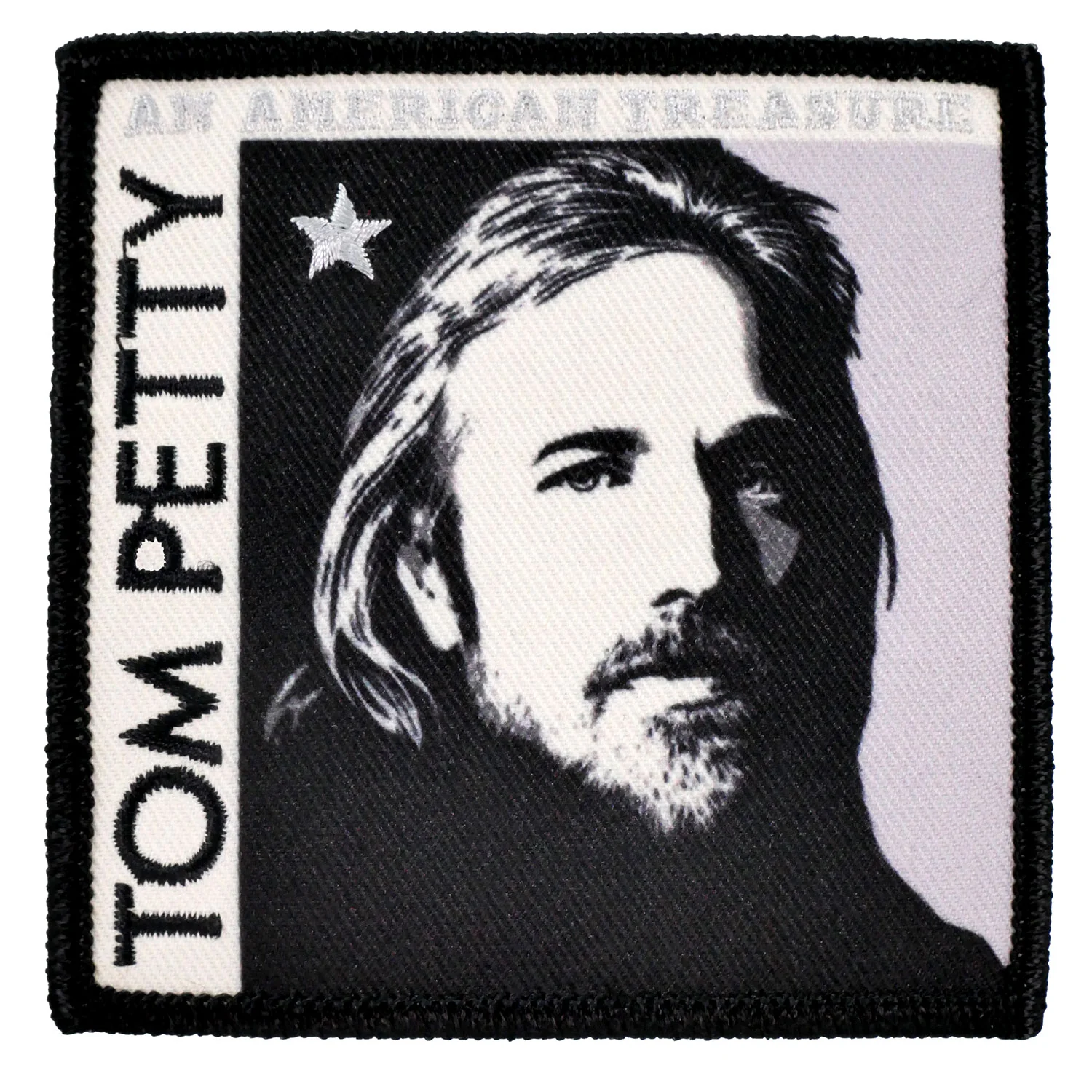 Tom Petty American Treasure Embroidered Patch