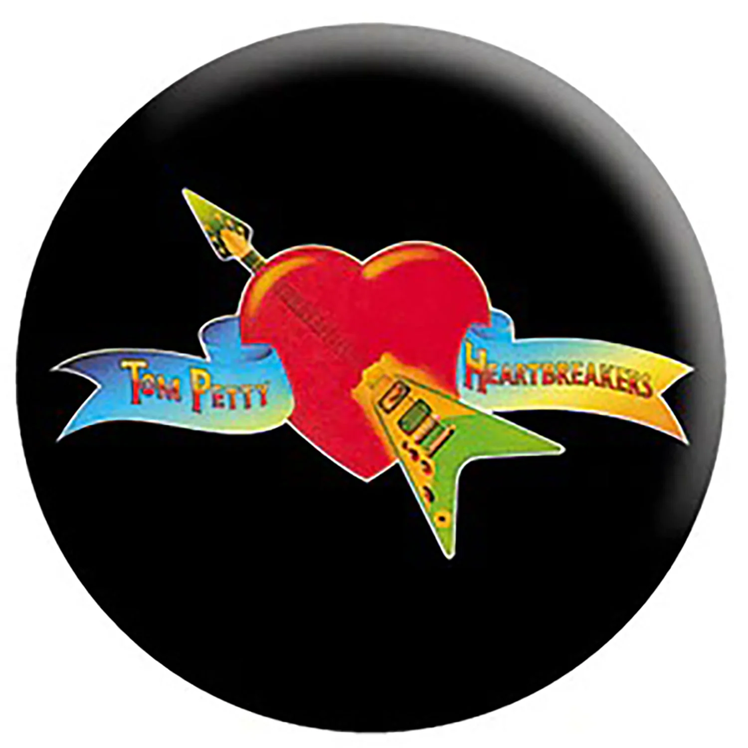 Tom Petty Logo Button