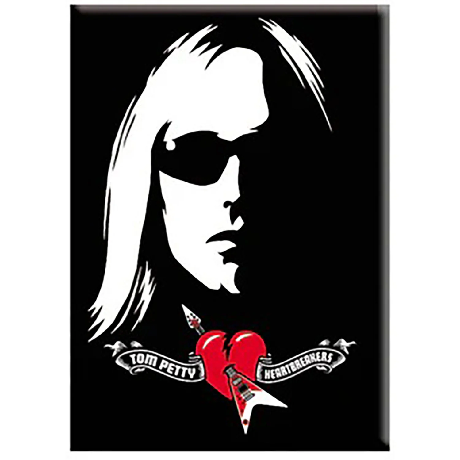 Tom Petty Stencil Logo Magnet