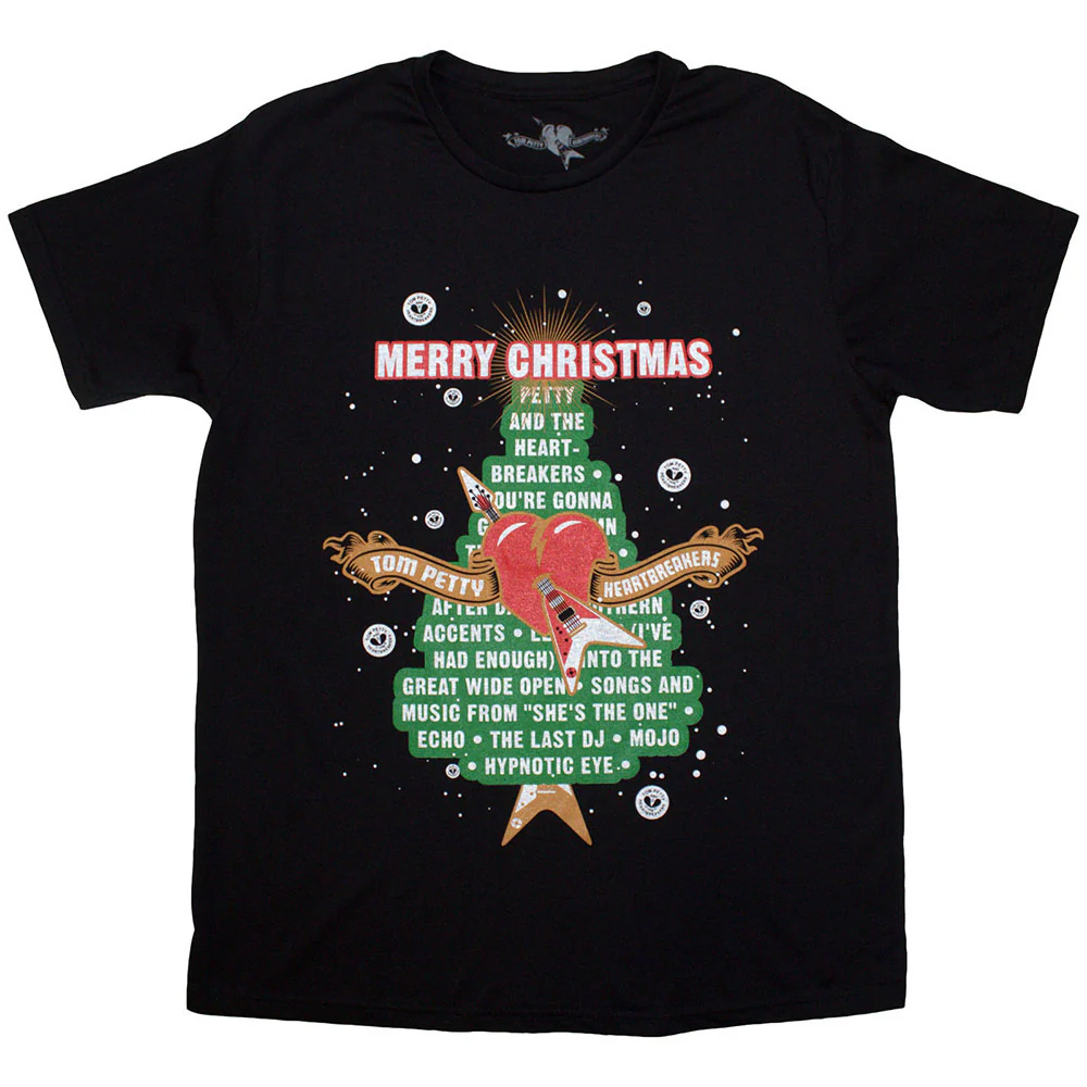 Tom Petty & The Heartbreakers Merry Christmas T-shirt