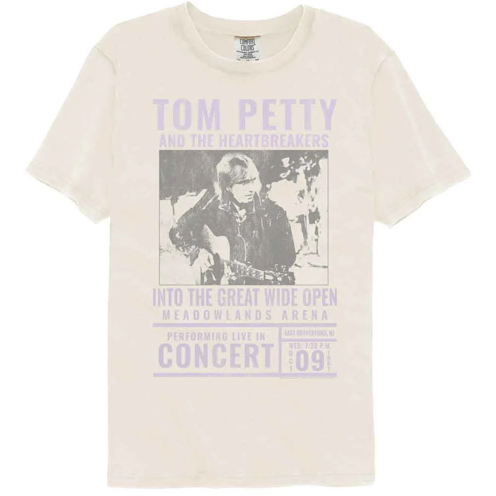 Tom Petty Tom Petty Into The Great Wide Open Comfort Color T-shirt