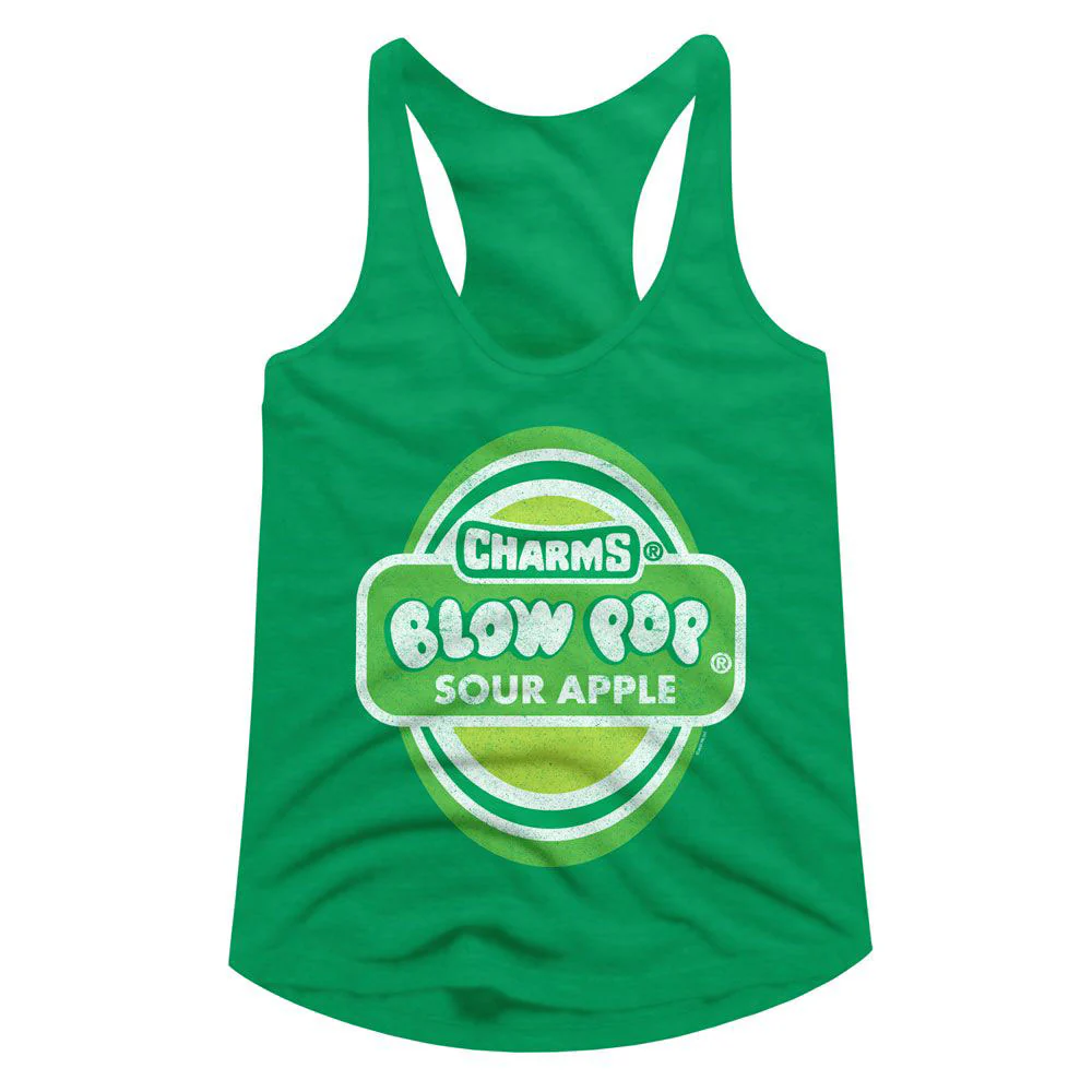 Tootsie Roll Tootsie Roll Sour Apple Blow Pop Junior Top