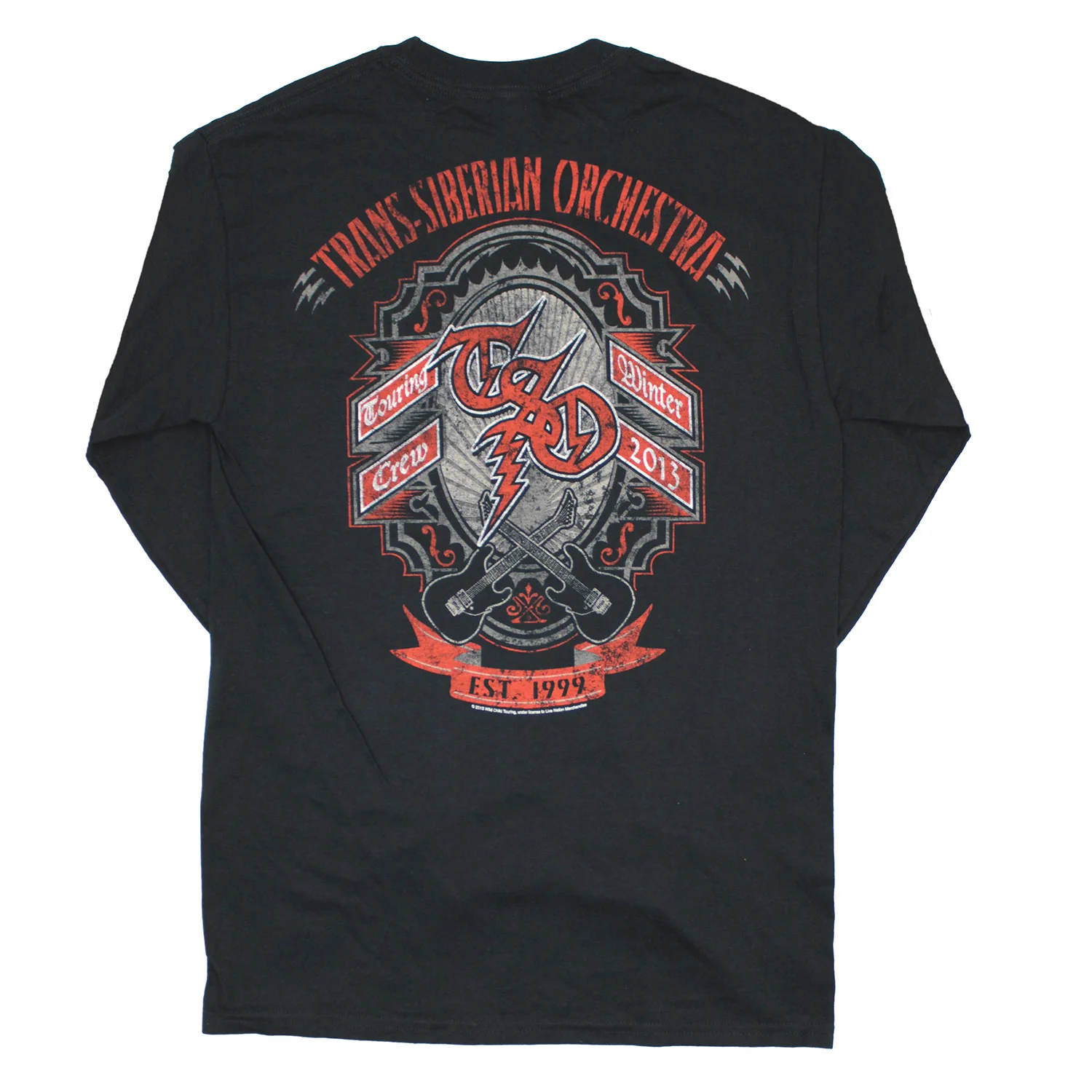 Trans-Siberian Orchestra Touring Crew 2013 Long Sleeve - Image 2