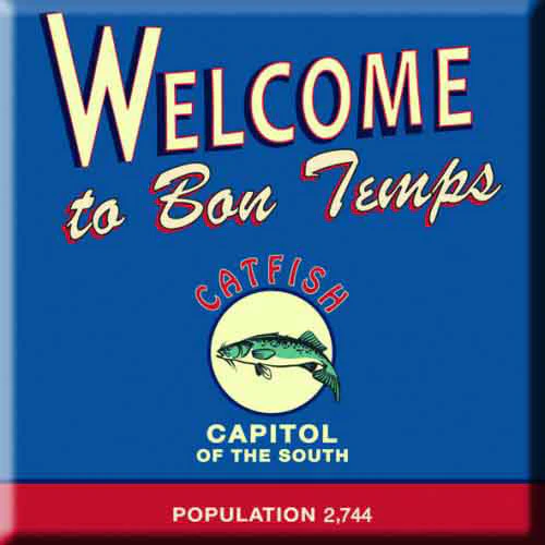 True Blood Welcome To The Bon Temps Magnet