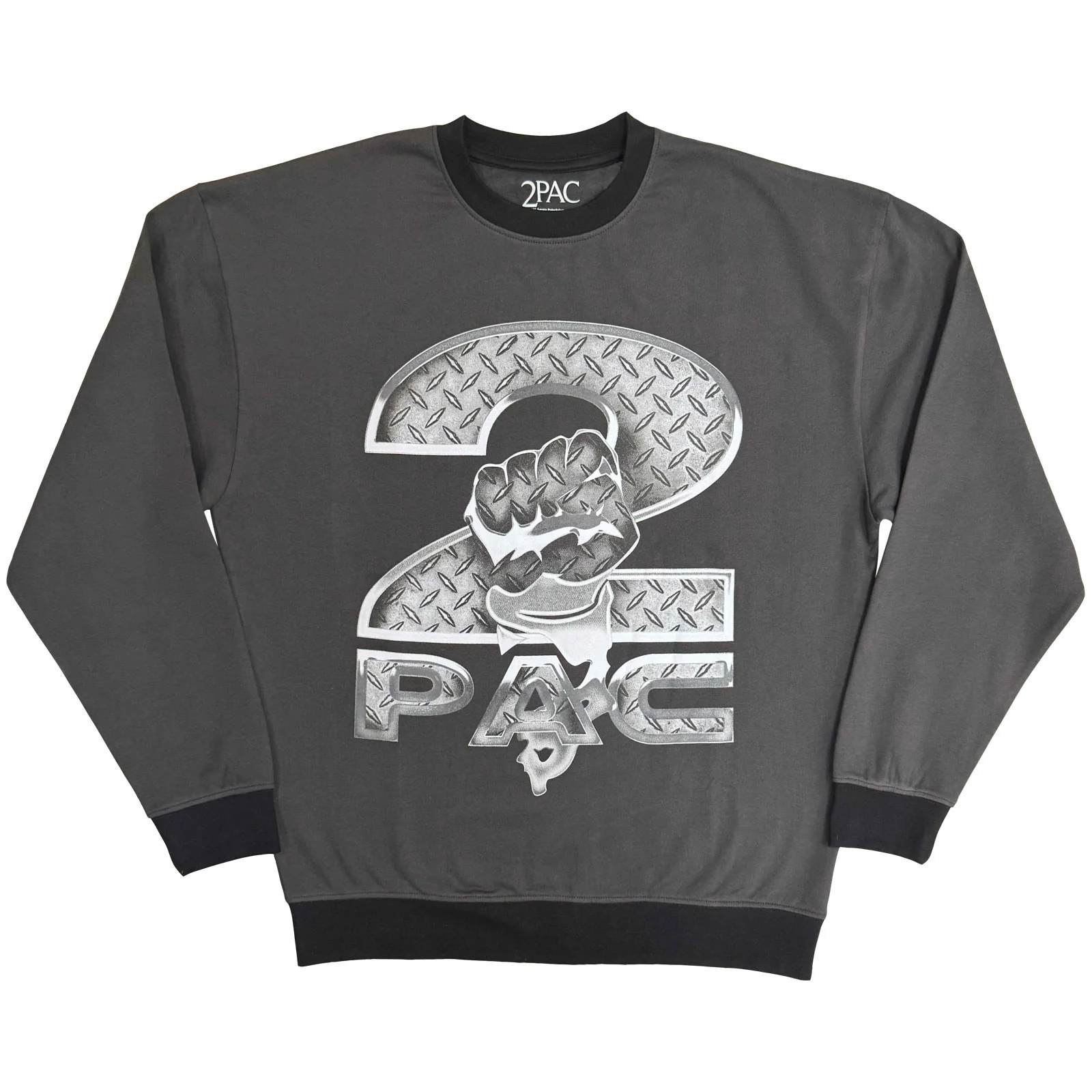 Tupac Steel Logo Sweatshirt