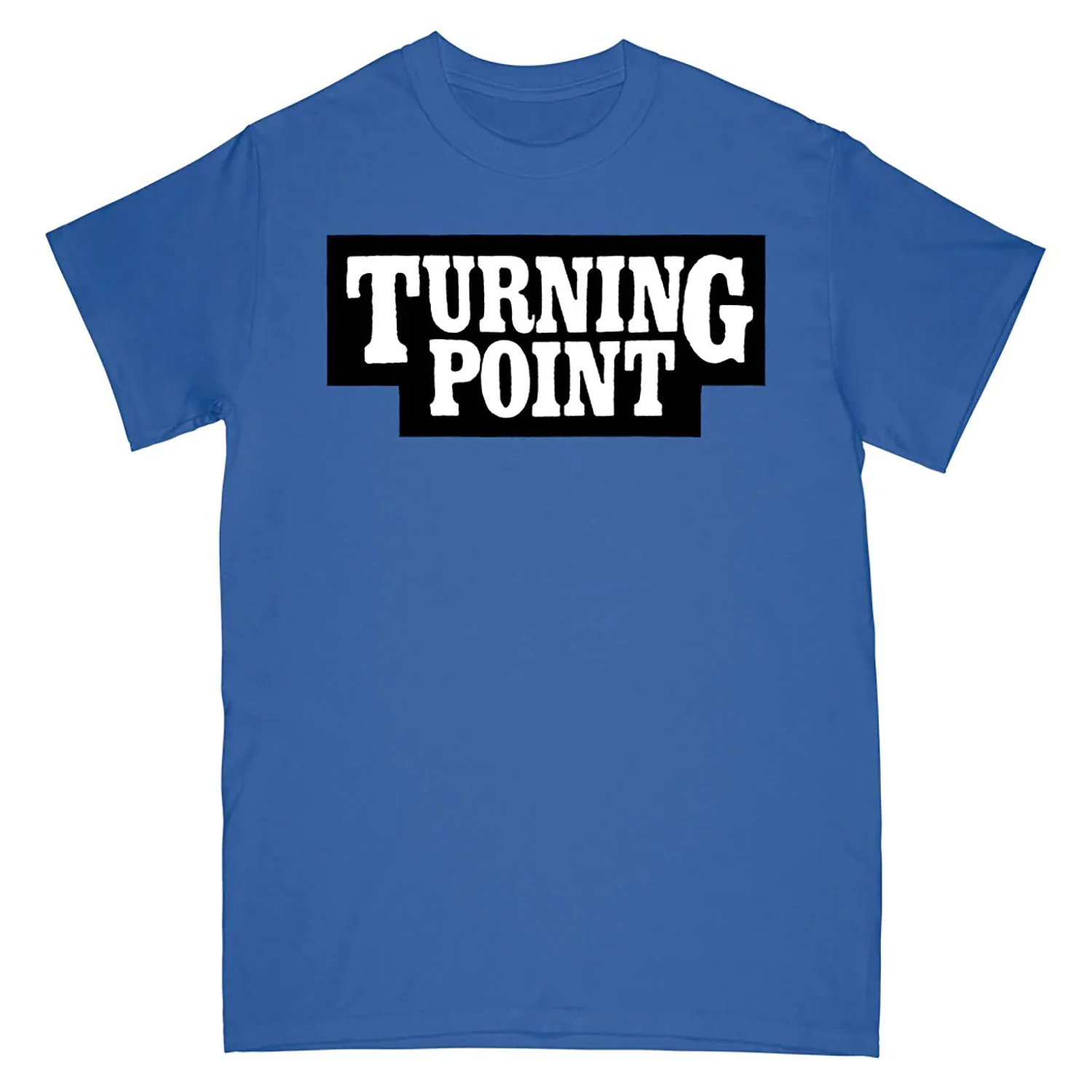 Turning Point Block Letters (Blue) T-shirt