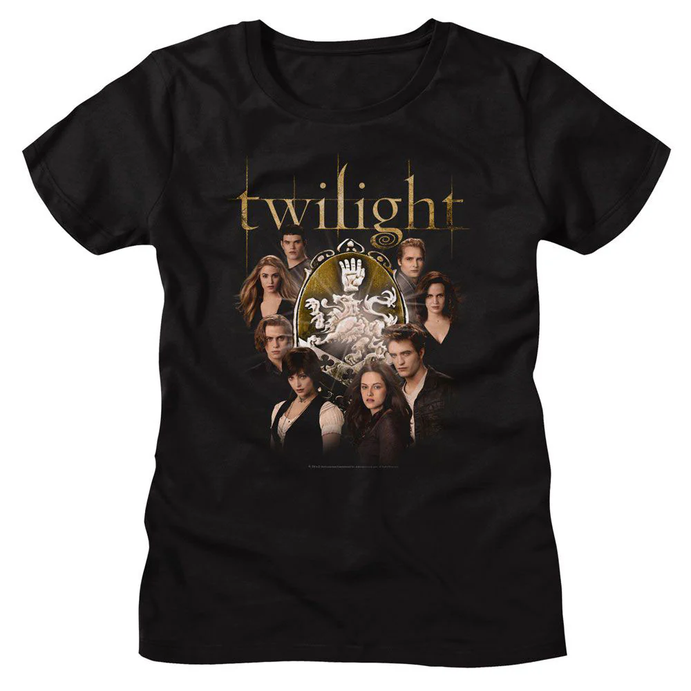 Twilight Twilight Cullen Family With Crest Junior Top