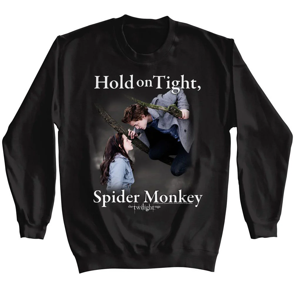 Twilight Twilight Hold On Spider Monkey Sweatshirt