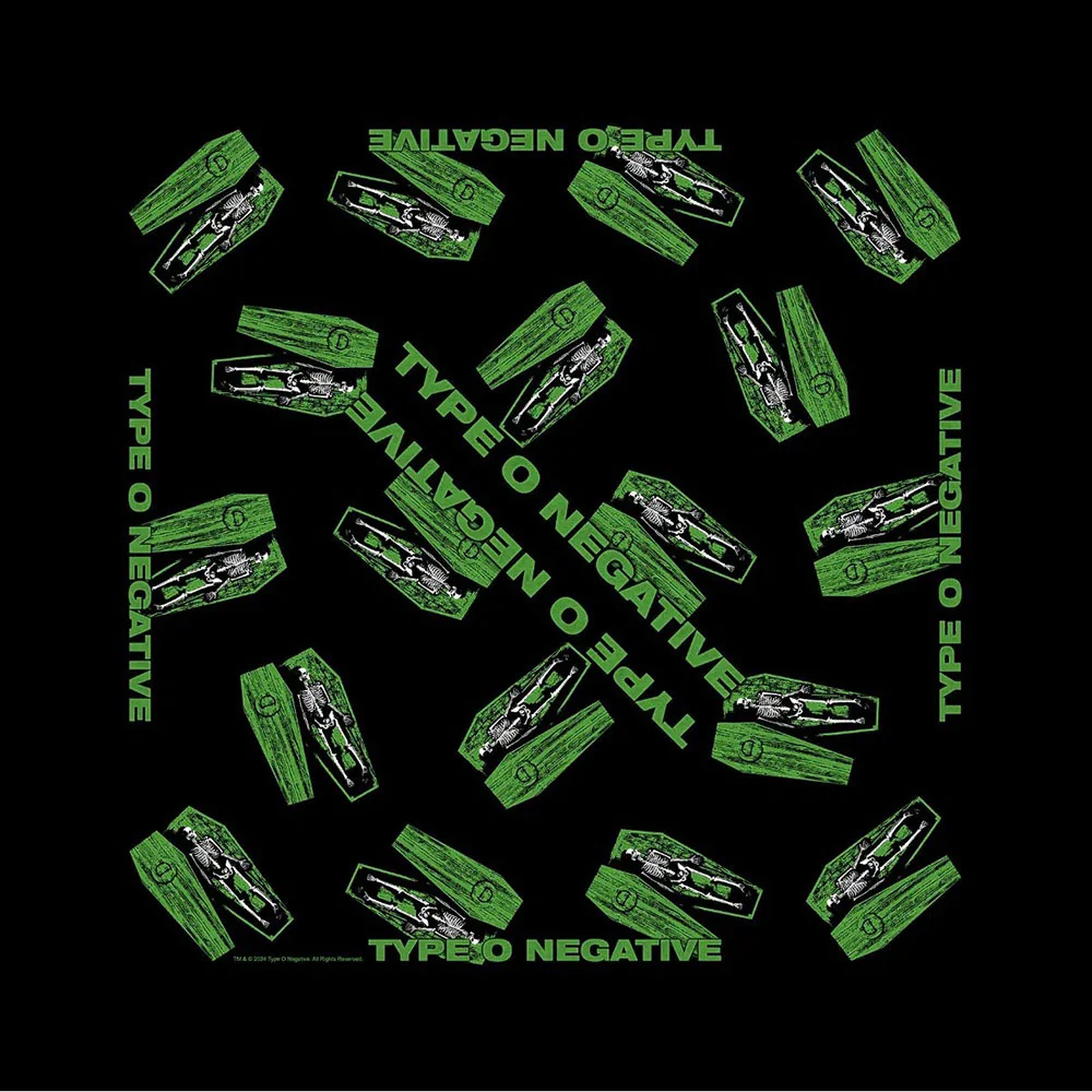 Type O Negative Coffins Bandana