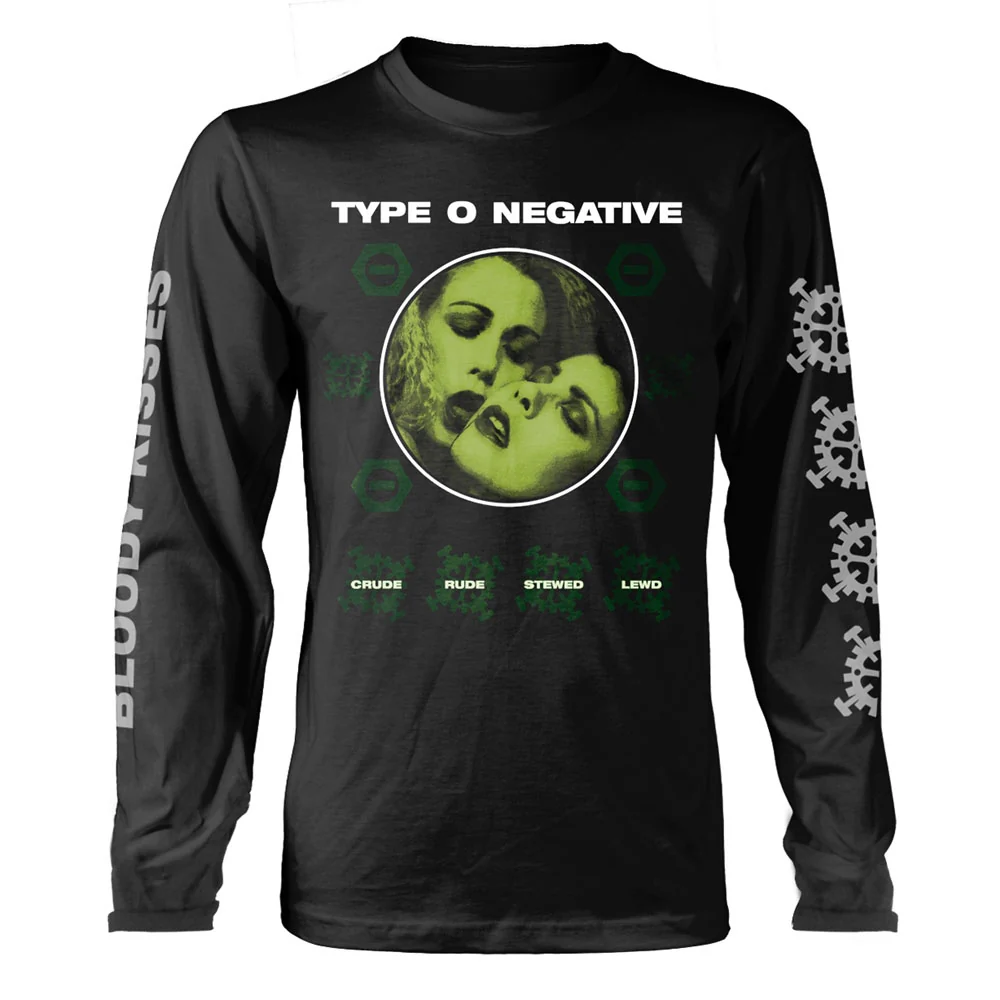 Type O Negative Crude Gears Long Sleeve