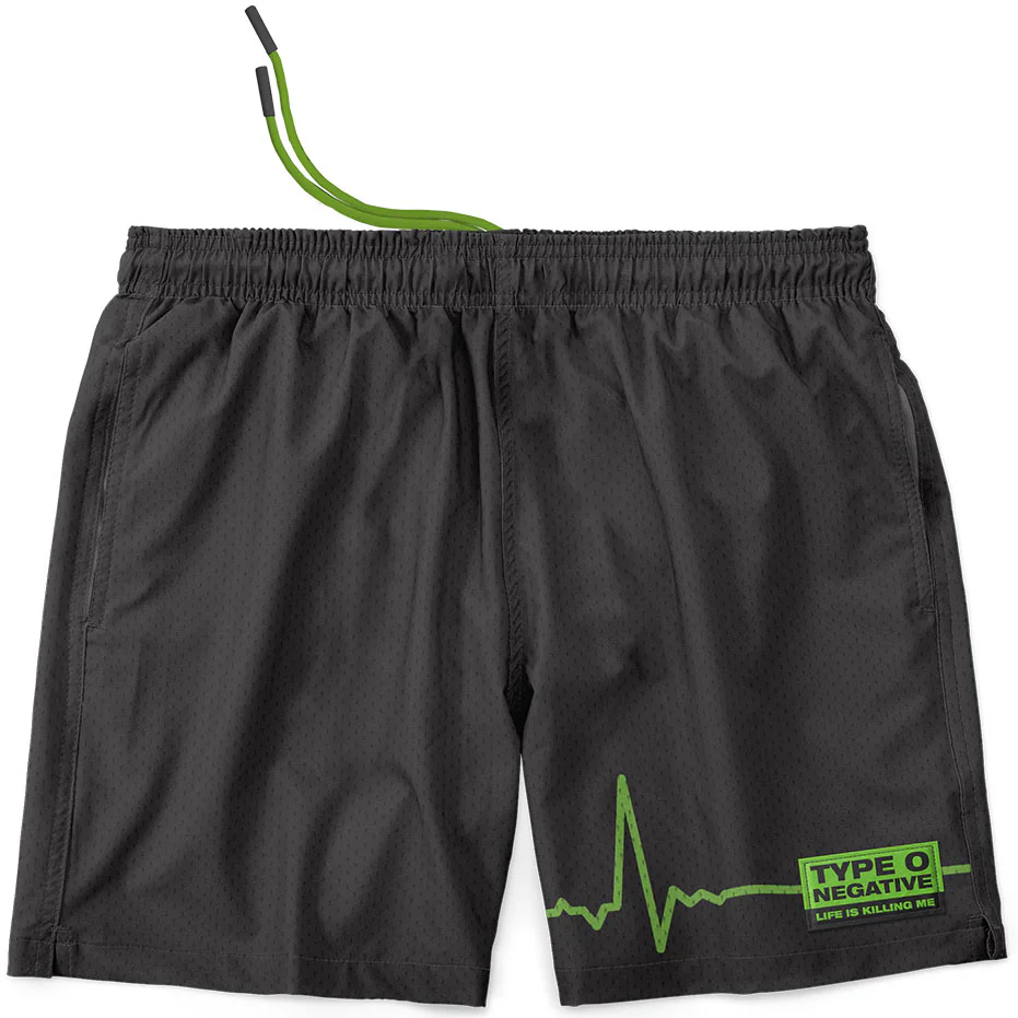 Type O Negative Life Is Killing Me (Rockabilia Exclusive) Gym Shorts