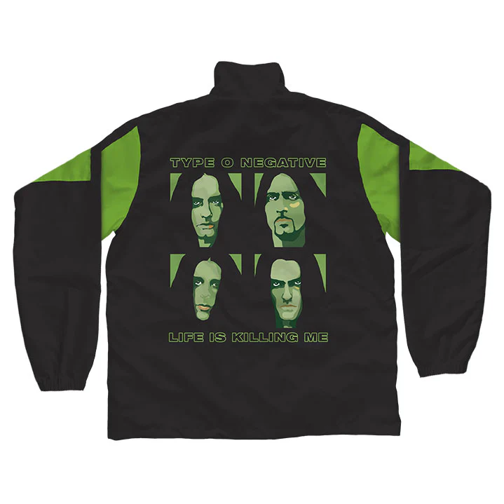 Type O Negative Life Is Killing Me (Rockabilia Exclusive) Windbreaker - Image 2