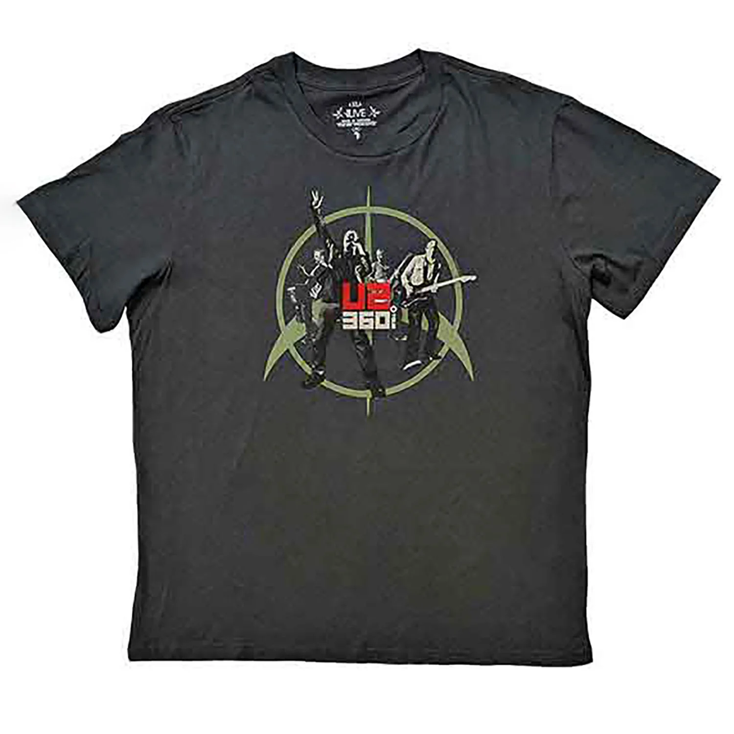 U2 360 Degree Tour 2010 Band Photo T-shirt