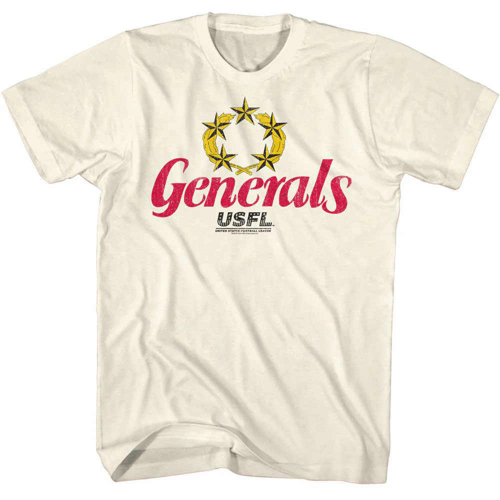 USFL Usfl Generals T-shirt